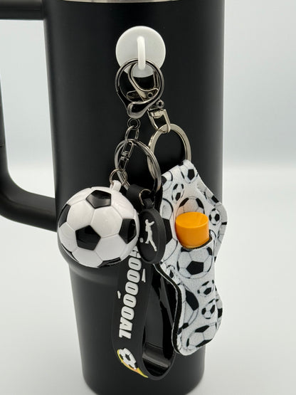 B/W Soccer Drip